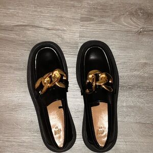 H&M buckle loafers